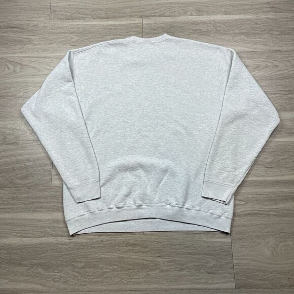 Vintage Sweatshirt Mens 2XL Gray John Deere 90s Crewneck American Classic - Picture 6 of 13